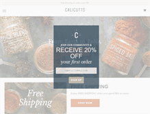 Tablet Screenshot of calicutts.com